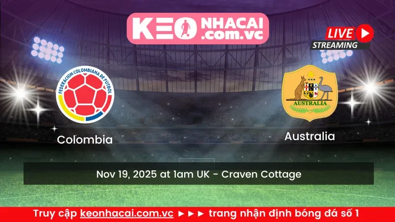 Colombia vs Australia