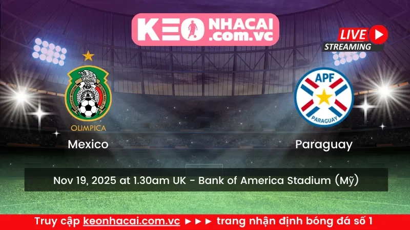Mexico vs Paraguay
